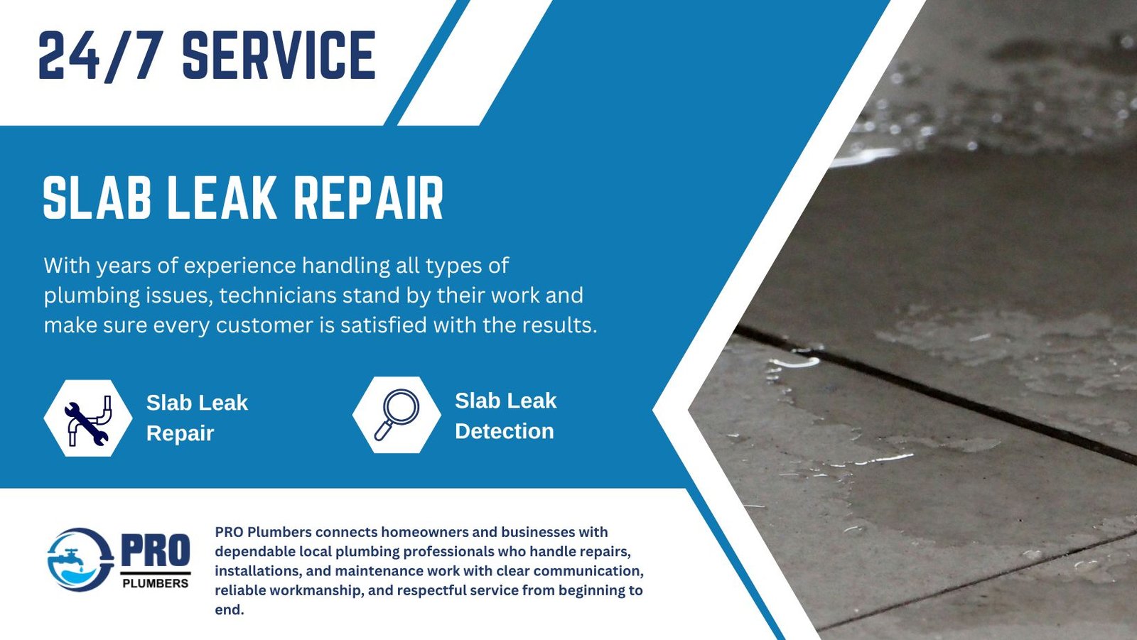 Slab Leak Repair in Rohnert Park