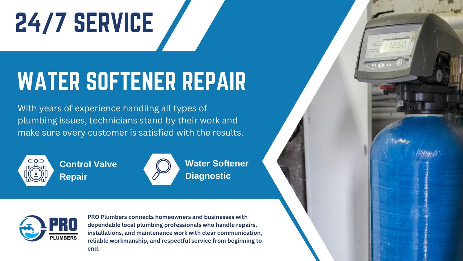 Water softener repair in Rohnert Park, CA